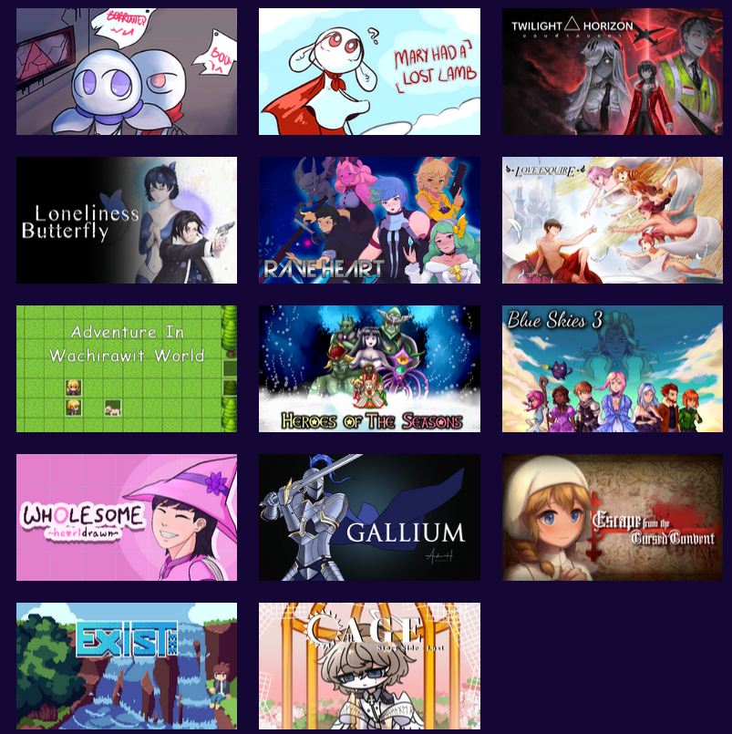 SEAGamethetic's tweet photo. SEARM 2025 submissions is open!
https://t.co/lR02Fuomb0

Here are 2024 highlights:

Ann -@rongrongarts (ID)
MARGO - @KodotsGames (MM)
CONNECT - @PanPongpan17 (TH)
Mimicries - @MiniversalGames (SG)
Dongeng Bayang Kulit - @dennis_jar (BN)
Stellar Bewitching - @Starmage_RPG (PH) https://t.co/IB7HNf70EP