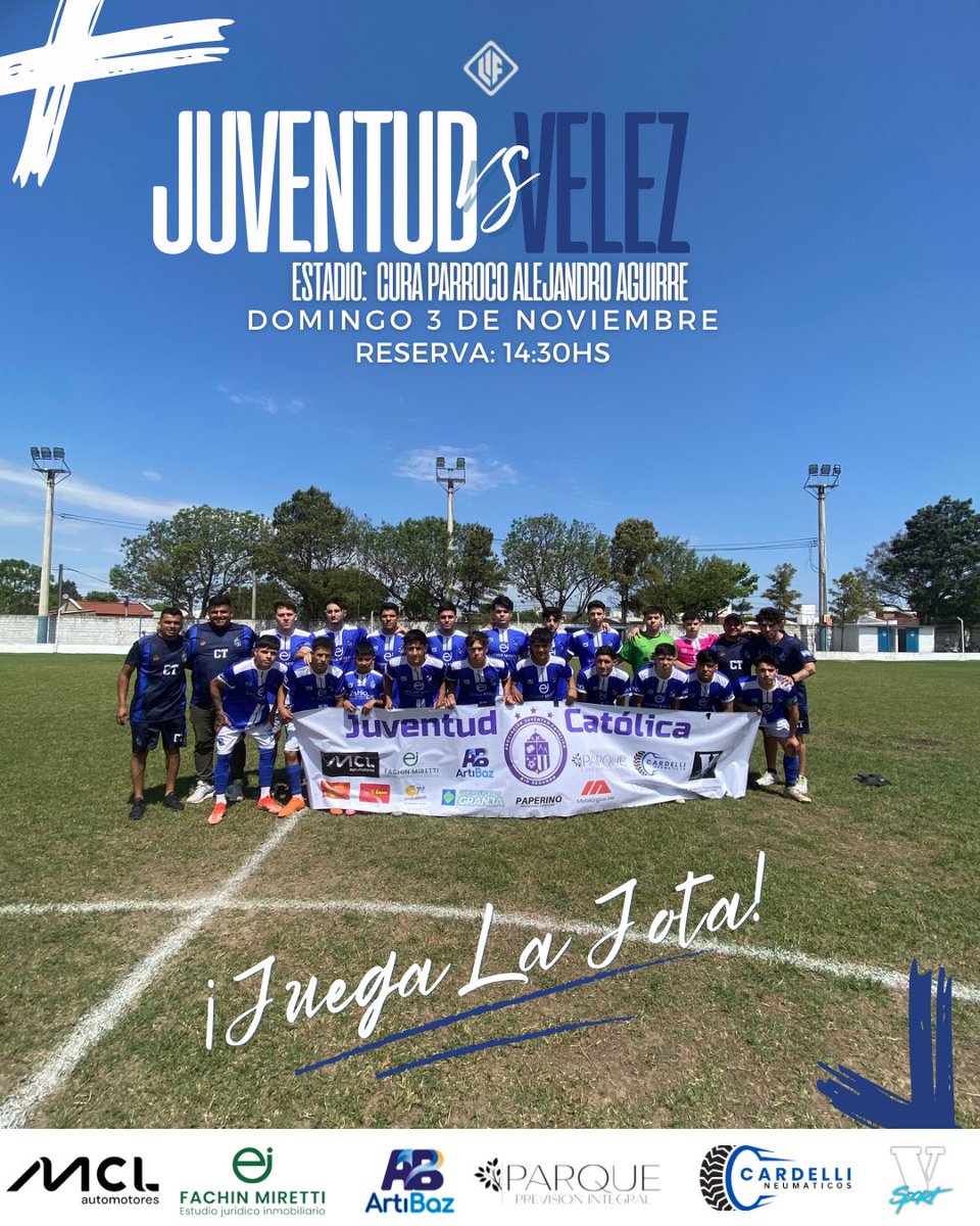 LIGA INDEPENDIENTE CUARTOS DE FINAL VUELTA

PRIMERA Y RESERVA

🏟️ Cura Parroco Alejandro Aguirre
🗓️ 03/11
⏰ 14:30HS / 16:30HS
 🆚 <a href="/velezdeoliva/">C.A. Vélez Sarsfield</a>
