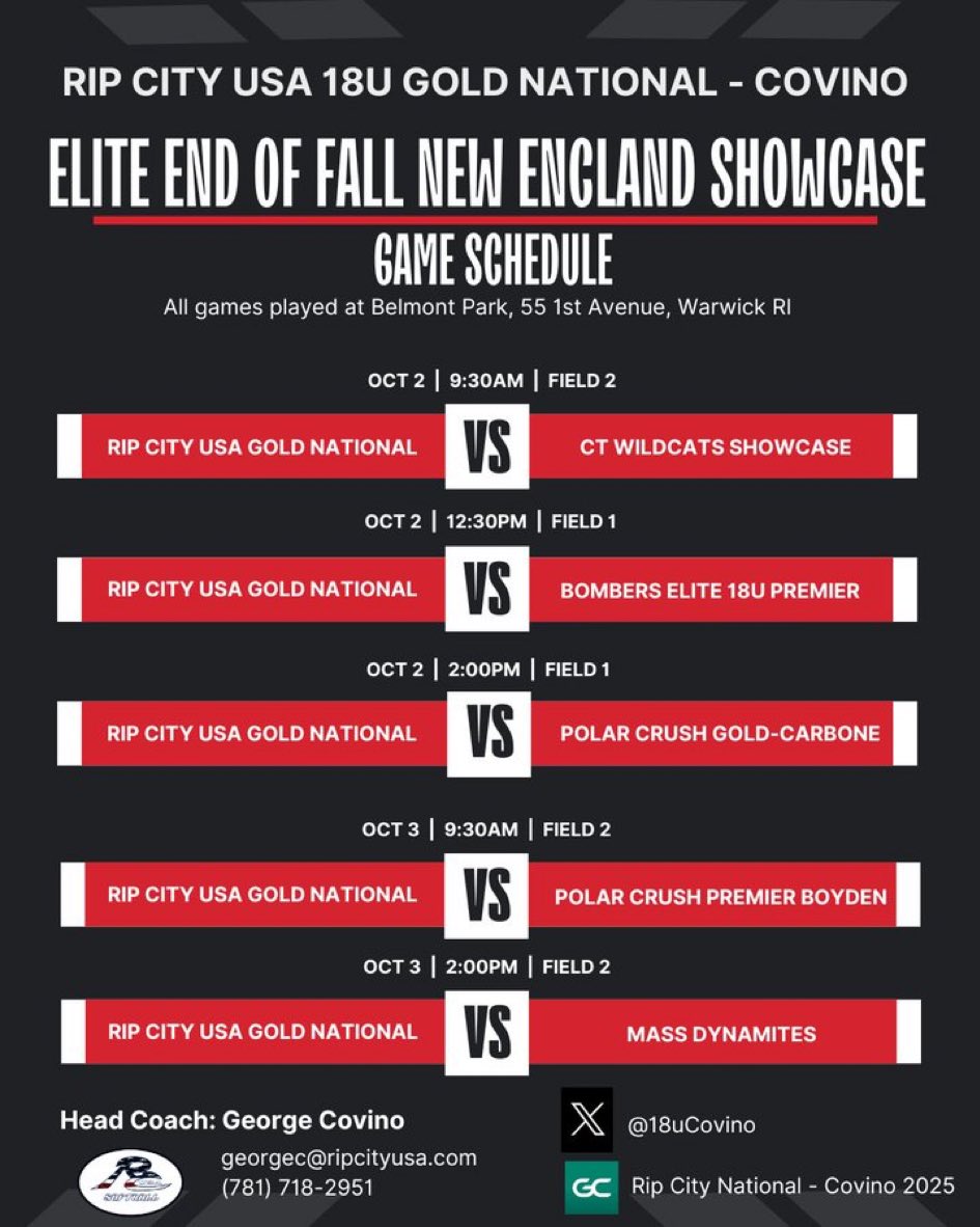 Come see us in RI this weekend!