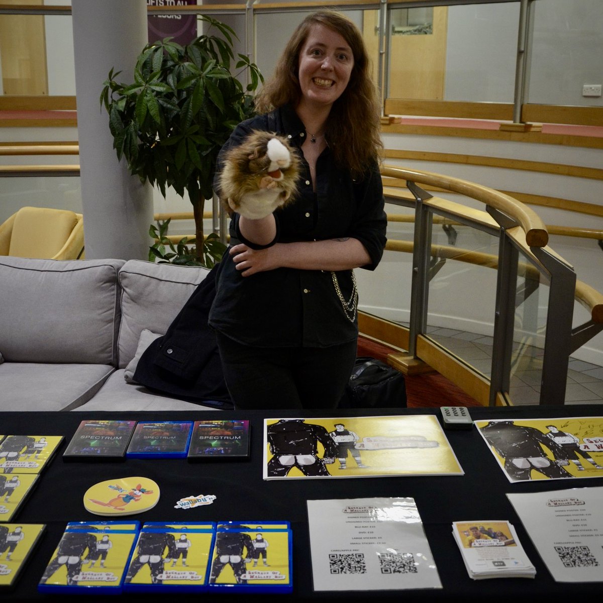 WeirdRainbow_'s tweet photo. Throwback to our lovely screening last Friday at the Festival of Fantastic Films @FFF_Manchester!

Thanks to Elmar Podlasly for some of these photos.

Missed our screenings? Secrets of a Wallaby Boy is now available to buy or rent on Amazon in the UK and US! https://t.co/QlbOZdyKWz
