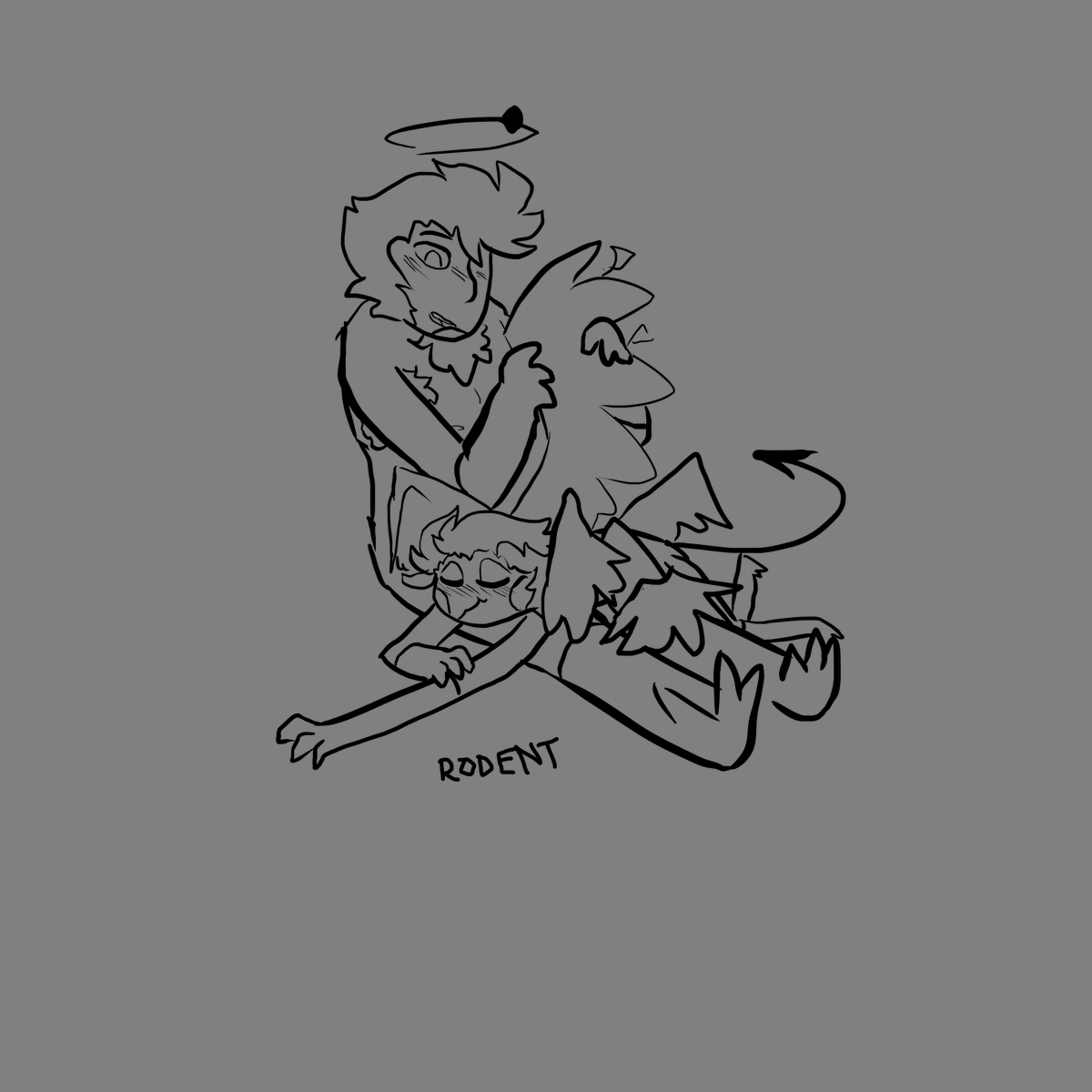 Rodentlikespiss's tweet photo. #adamsappleharvest days 29 (halloweenparty) 30 (devils night) and 31 (free day (i chose spooning))

first one contains piss other two contain nudity.

#HazbinHotelLucifer #HazbinHotelAdam #adamsapple https://t.co/f5thOVJF82