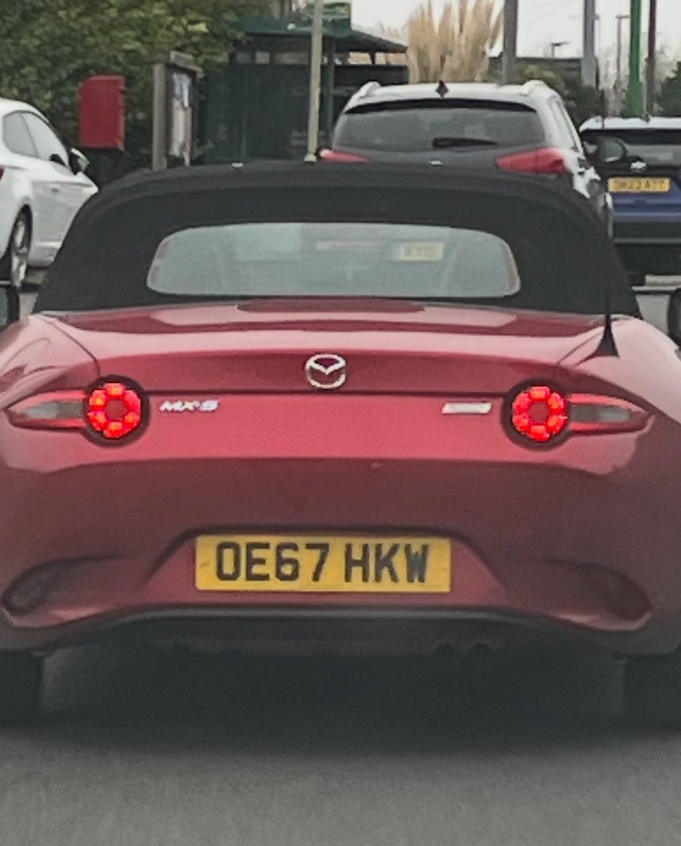 Was parked next to this car at the local Tescos. The driver thought that by purposely banging open her car door, hard &amp; deliberately, into our car would make some sort of petulant point. It did, as my partner was actually in the car at the time. When my partner asked you what on