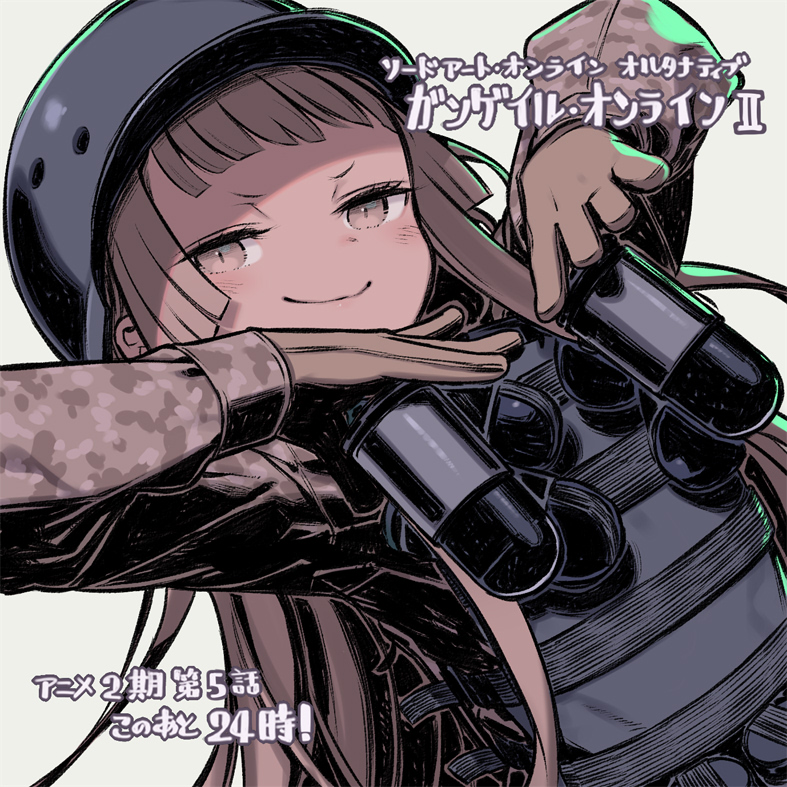 GOFA ガンゲイル・オンライン 黒星紅白 版上サイン入アートグラフ