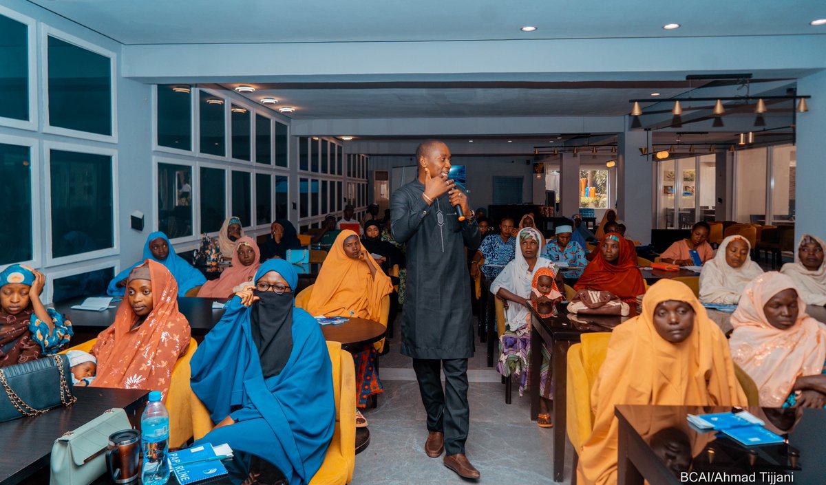 BridgeConnectNG's tweet image. Through the #WAVESProject, supported by @CanHCNigeria , we are dedicated to empowering these women, giving them both the knowledge and resources to stand against GBV and promote sustainable practices.