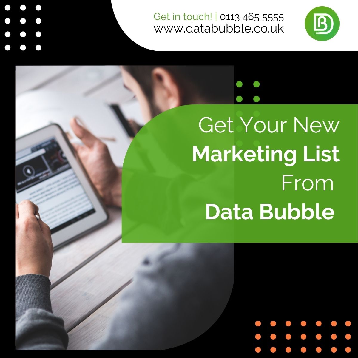 Want New Customers? We can help! 🚀 Get accurate, GDPR-compliant business lists for effective telemarketing &amp; email marketing. Let’s grow your business together! Buy b2b data Visit databubble.co.uk/about-us/ #B2BData