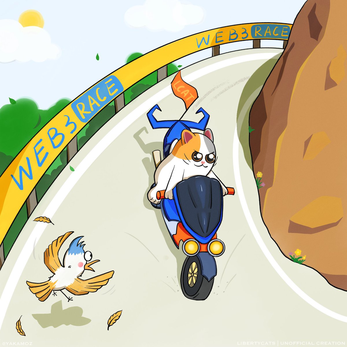 nuanxiaoman's tweet photo. 赛车手猫���🏎️
帅气洒脱
太有个性了

#LibertyCatNFT #okx    #Crypto #NFT #blockchain #LibertyCats #NFTs #sec #自由猫 #web3 @LibertyCatNFT
图片非官方 https://t.co/fPEg51I7PH