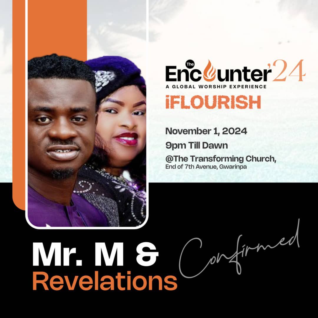 PeckyTerkura's tweet photo. The voices of heaven are coming! Mr M &amp; Revelations, Promise Benson, and more
You can’t afford to miss!!!
#Encounter24 #iflourish #Encounter2024 https://t.co/zuxR7eKk2g