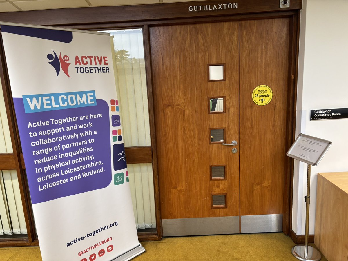 Such energy (as always) in this mornings @ActiveLLR Board. One of the best meetings in my diary - always leave enthused and inspired about the power of physical activity and sport and the impact being made in LLR.
Nice to visit in the new pad at Leicestershire County Council too!