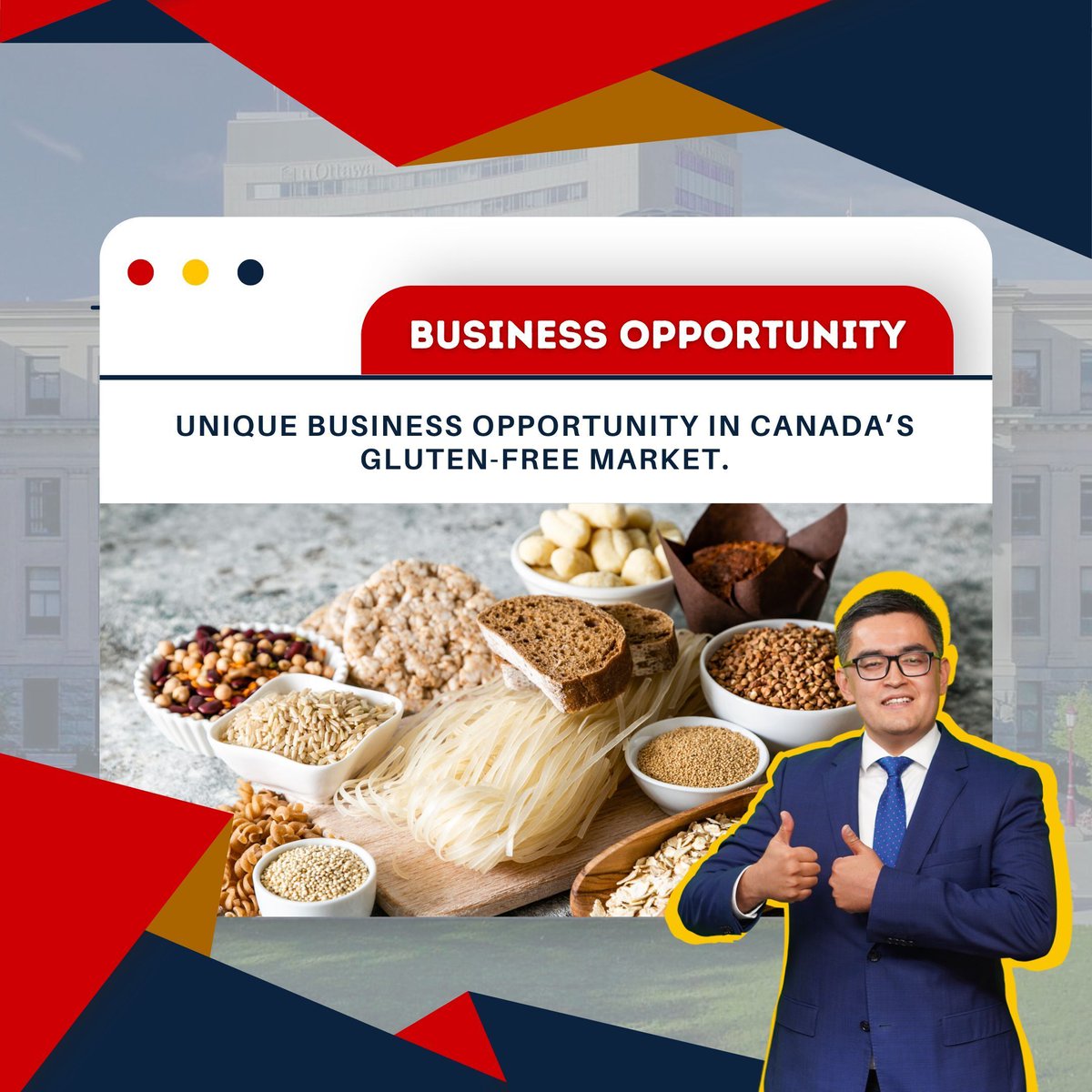 🇨🇦 Acquire a Thriving Gluten-Free Food Business in Canada 

Full Details here: bit.ly/3NOABYk

🤝 Opportunity to own a profitable, established gluten-free food manufacturing business specializing in flour mixes, dough, and pasta! 

#GlutenFreeBusiness <a href="/RakhmadSobirov/">Rakhmad Sobirov</a>