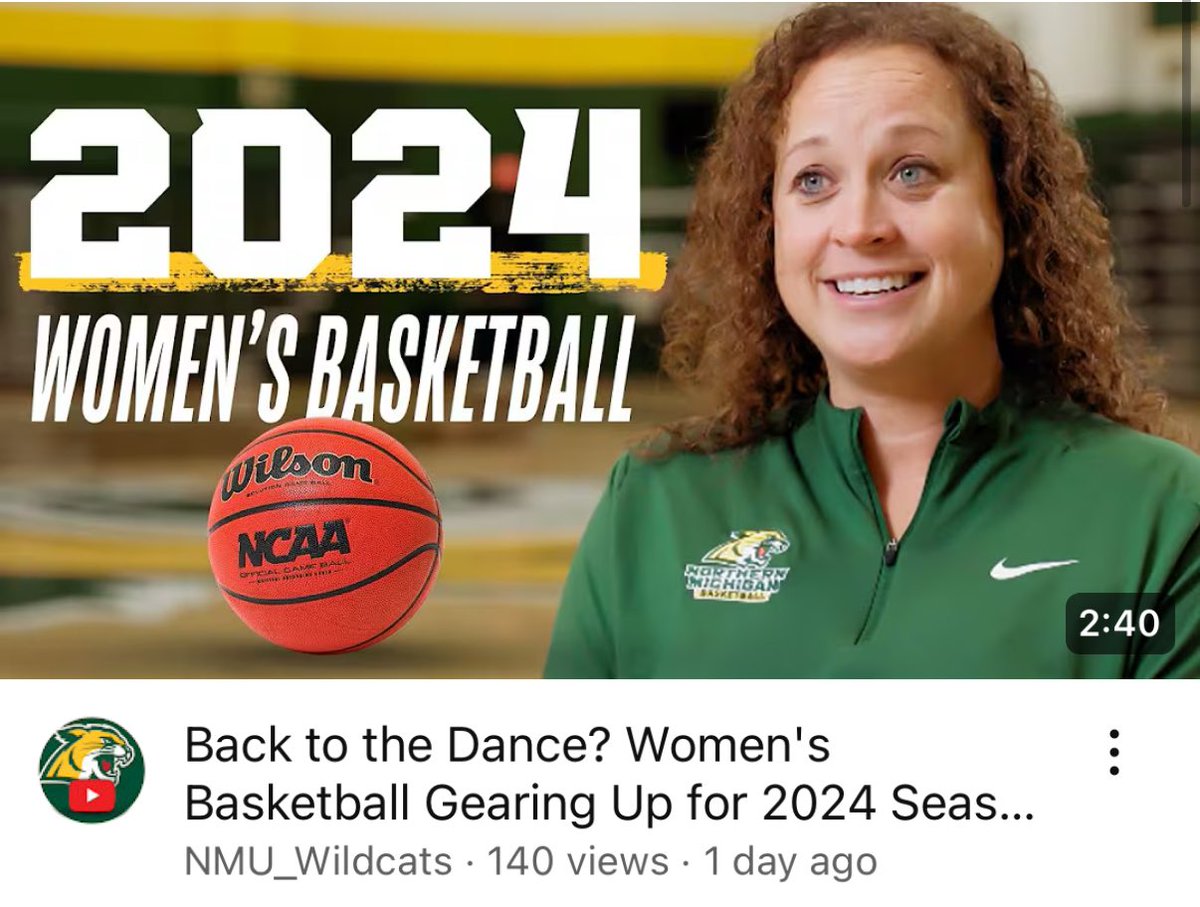 NMU Women's Basketball tweet media