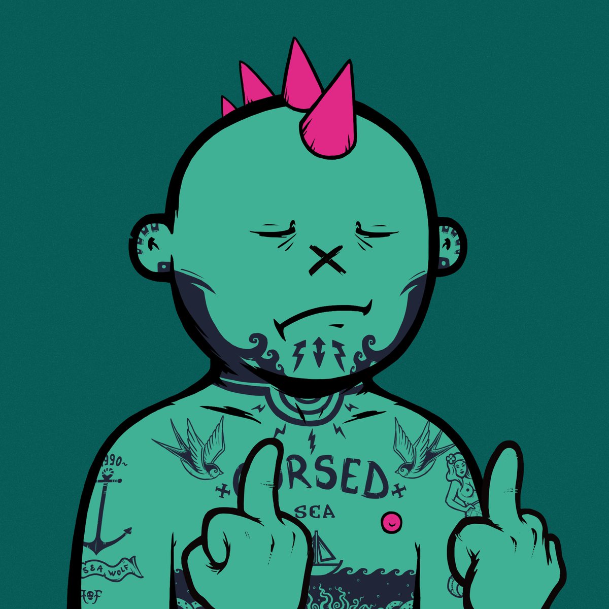 bubadibabo_dao's tweet photo. I am happy to announce a collaboration with CURSED 🔥 

Once cursed, forever changed. 

ApeChain 
Total Supply: 4,444 
Mint Price: 8 $APE
Mint Date: 2024-11-02 

Rules: Follow @cursedonape &amp; @bubadibabo_dao &amp; drop your ETH address 

10 winners will be chosen in 4 hours https://t.co/0fdW71BexV