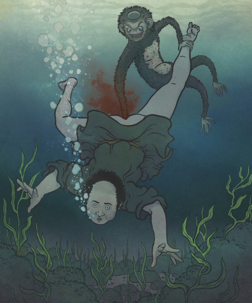 singlepapillon's tweet image. Cuidado com eles...... não tente pega-los eles são escorregadios.
#macaco #kappas #enko