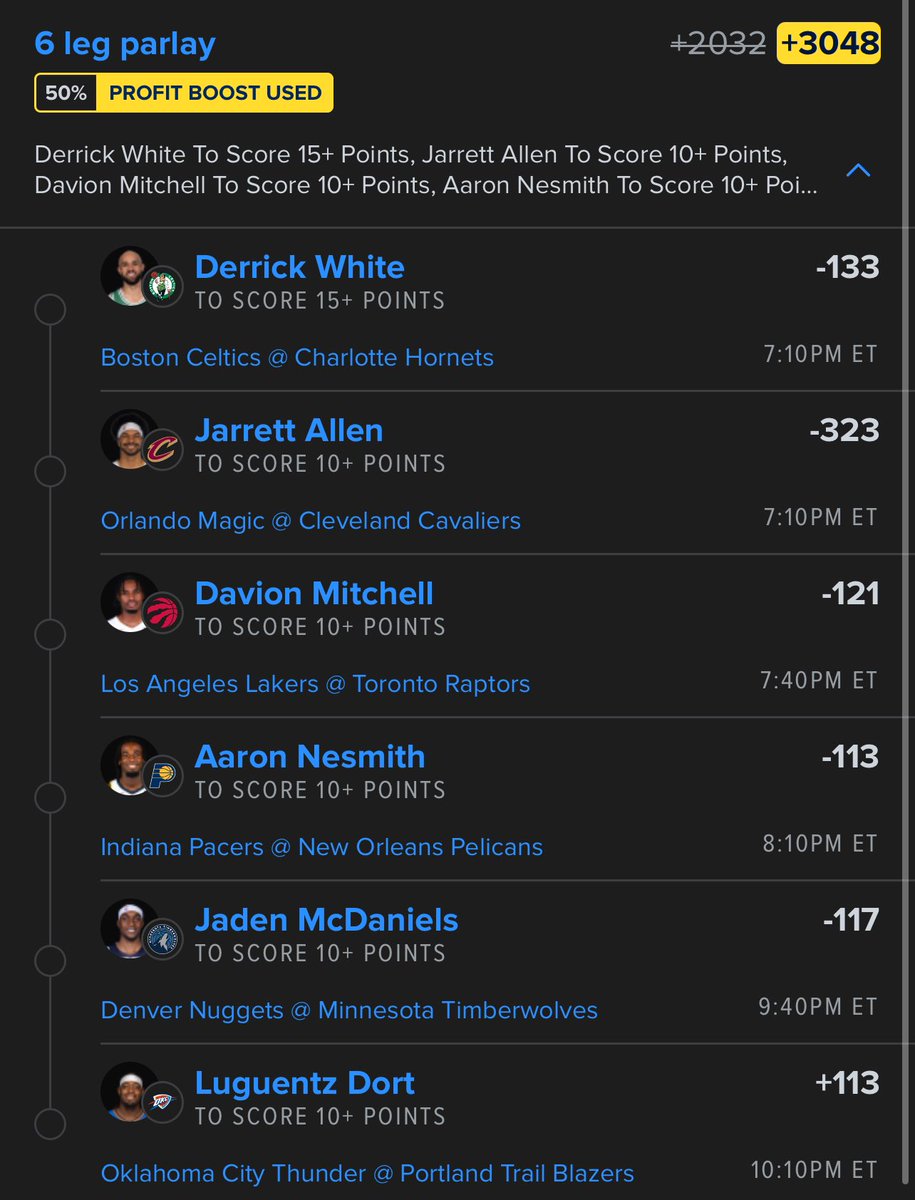 i like the underdogs today