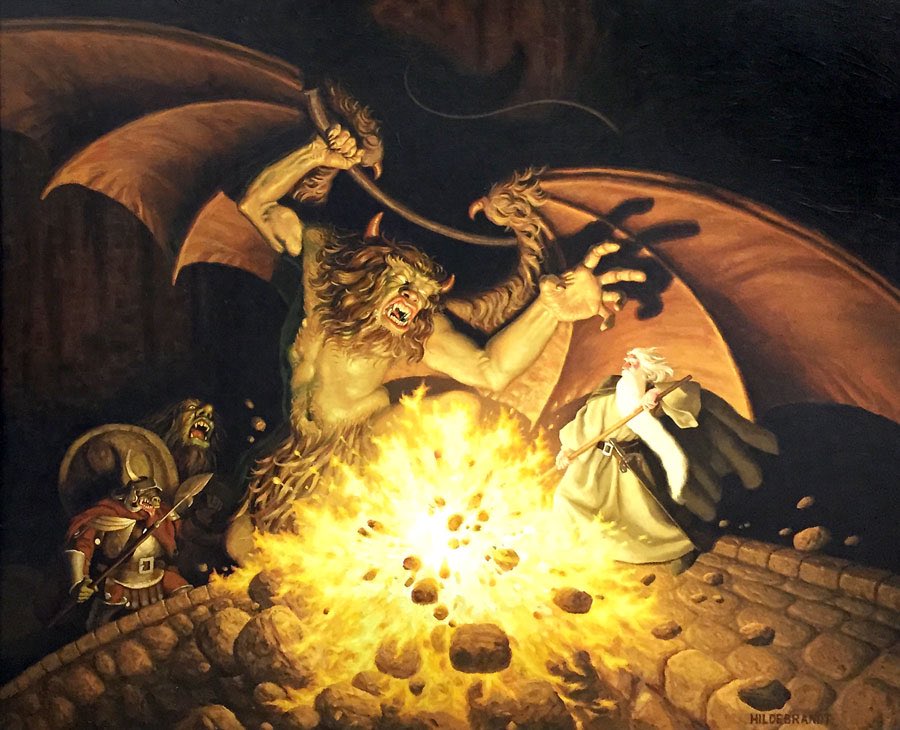 As a kid we had the 1978 Lord of the Rings calendar around for years after it was done. There wasn’t much art in my house but this collection painted by the Hildebrandt brothers was an incalculable inspiration to me. RIP Greg Hildebrandt.
