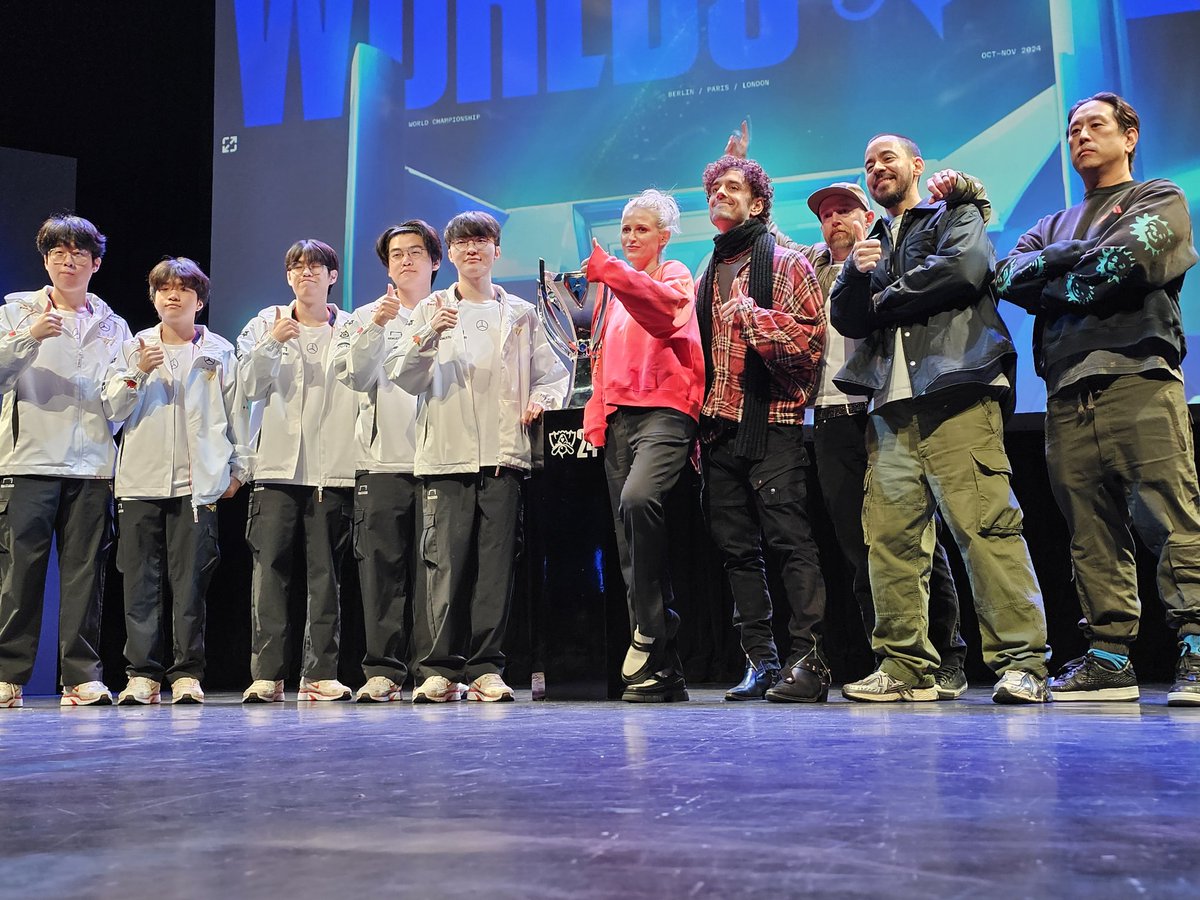 Heavy will be the crown. <a href="/T1LoL/">T1 LoL</a> <a href="/linkinpark/">LINKIN PARK</a> #Worlds2024