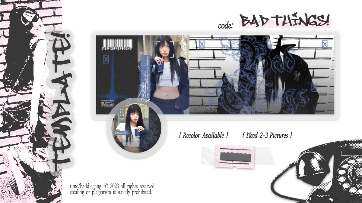 help repost, thank you! 🩷

hi, bratz! kenalan lagi yuk sama 2 cantikku dibawah ini, ada Iconic! yang nantinya akan menjadi katalog baru Niki, dan Bad Things yang akan Niki swell as template. jika ada kesamaan dengan design BA lain, tegur Niki ya, xoxo! 

< #zonauang >