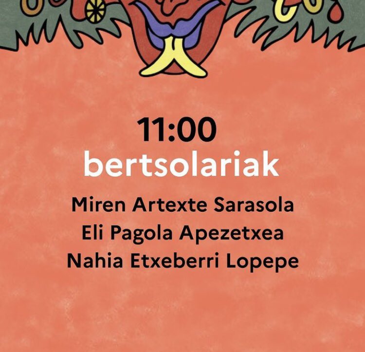 Bihar Larzabaleko Espeletenian, “Debrien figurak”topaketa transfeministan bertso saioa👇