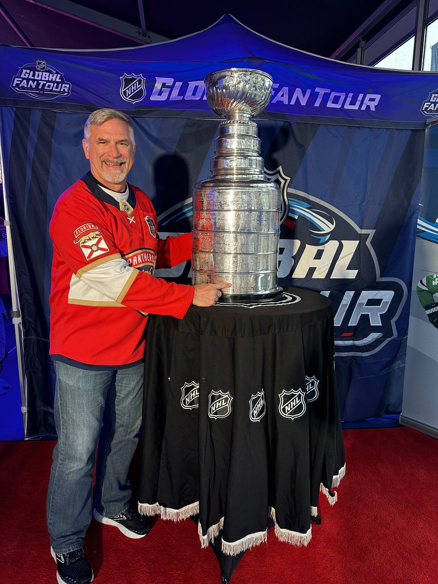 Cup time in Tampere. #TimeToHunt <a href="/FlaPanthers/">Florida Panthers</a>