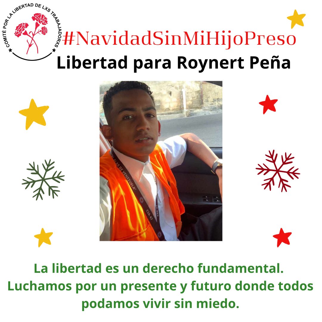 Manuelfilosofia's tweet photo. En La Guaira detuvieron a cientos de jóvenes, todos de sectores populares, todos trabajadores, algunos con la legítima intención de protestar y otros que sencillamente iban pasando. A todos se les violó su debido proceso. Por eso #NavidadSinMiHijoPreso https://t.co/SvM4G0sWW5