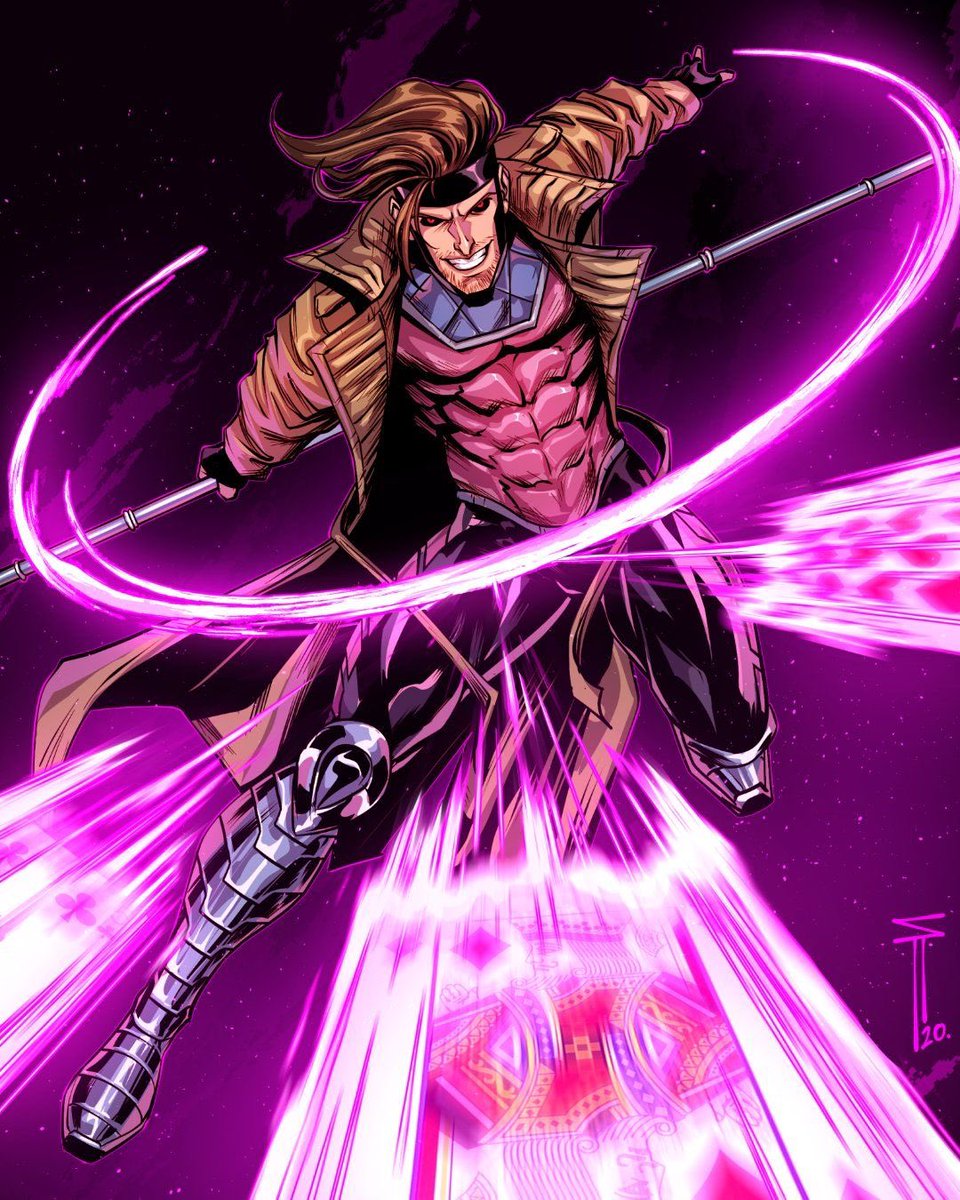 RAPLHEAL's tweet photo. Remy LeBeau / Gambit 🃏 #halloween2024 https://t.co/MqMG8Rt2BW