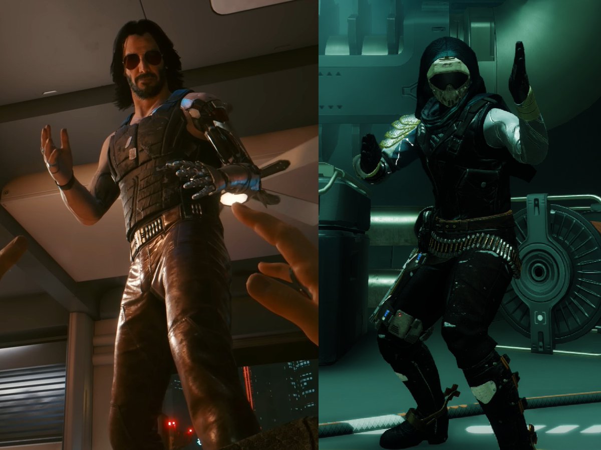 Frzn_T's tweet photo. Johnny Silverhand in Destiny 2 #FOTLFashion2024 
@Destiny2Team @DestinyGameANZ @BrunoLouviers @A_dmg04 @asalisbury @MoltenSlowa