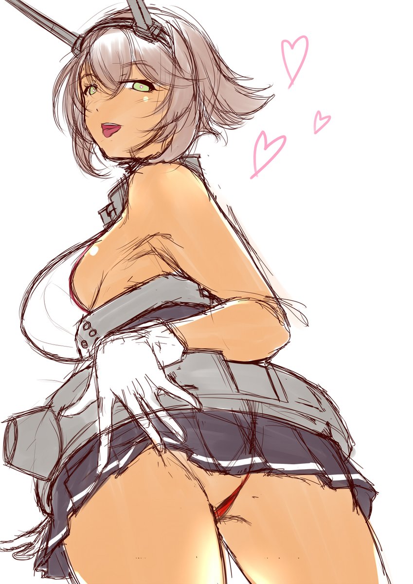 陸奥(艦隊これくしょん) 「懐かしい過去絵発掘 」|桐木春臣のイラスト