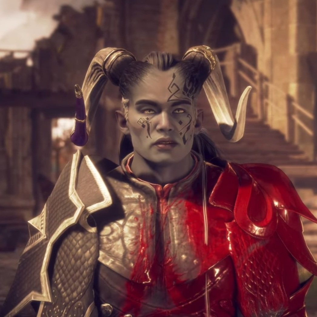 LeoLeeGaming's tweet photo. @dragonage Avidius says hello. https://t.co/E4rmPcuXli