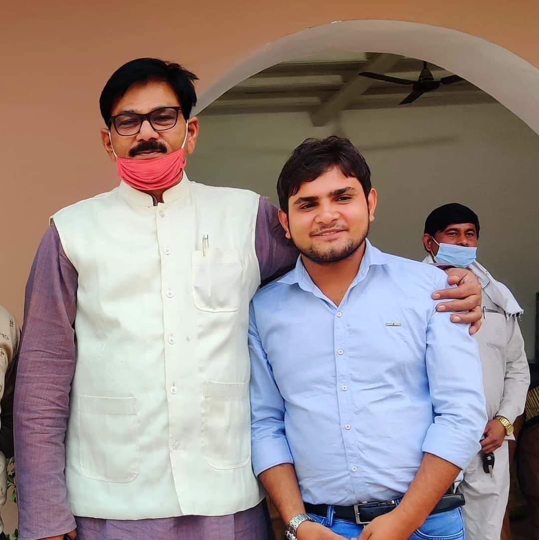 PunitPanditGbn's tweet photo. उत्तर प्रदेश विधानसभा के सबसे संघर्षील विधायक @DhirendraGBN जी जन्मदिन की बहुत-बहुत बधाई शुभकामनाएं🎂 आपका संघर्ष जेवर विधानसभा हमेशा याद रखेंगी. @myogiadityanath @CMOfficeUP https://t.co/zVztgp1GQa