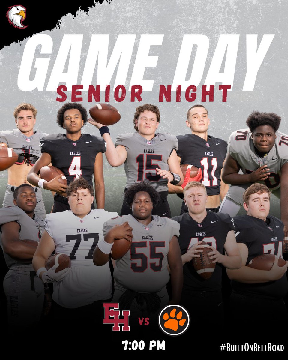 EzellHarding_FB's tweet photo. BIG ONE TONIGHT!  We need everyone there tonight to support our players especially our Seniors!

🆚 Middle Tennessee Christian
🕰️ 7:00pm
📍 Home

#BuiltOnBellRoad #BELIEVE #Team49 https://t.co/NyAKycsX3H