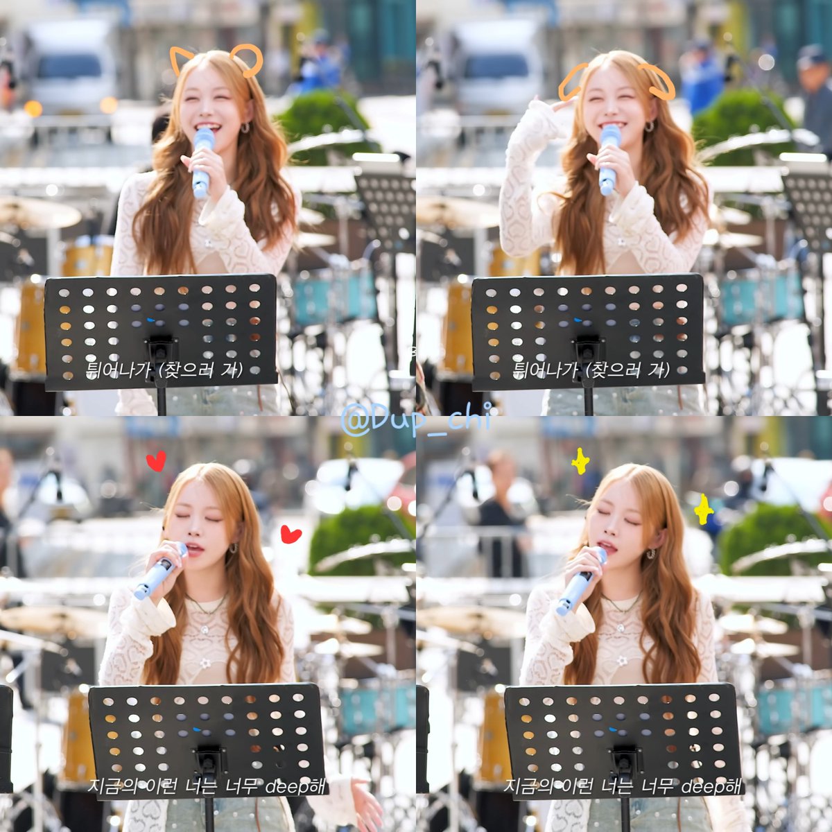 Dup_chi's tweet photo. 실제로도 보러 갔었는데 영상에 현장감이 너무 잘 담겨서 더더 좋았어요😍 빌리의 라이브를 50분간 볼 수 있는 최고의 컨텐츠🫶🏻 자연광 햇살 고멍이🐱🐶 많이 볼 수 있어서 진짜 좋았고 눈 감고 열창하는 수현이도 좋았어요 그리고. 평소에 잘 들을 수 없던 수록곡들도 메들리로 들어서 행복했답니다💚 그치만 그 중에서도 젤 좋았고 웃겼던 건. 맥거핀 들어가기 전에 나왔던 수현이의 애드립. 현장에서도 영상에서도 너무너무 웃겼음. 감사합니다 잇츠라이브... 덕분에 엄청 행복했서요🫶🏻
#itsLive_event_Billlie_6