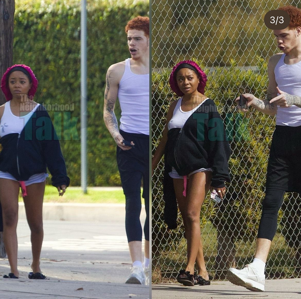 TheNBACentel's tweet photo. LaMelo Ball spotted with Skai Jackson. 👀 https://t.co/yG9IOFX1Aq