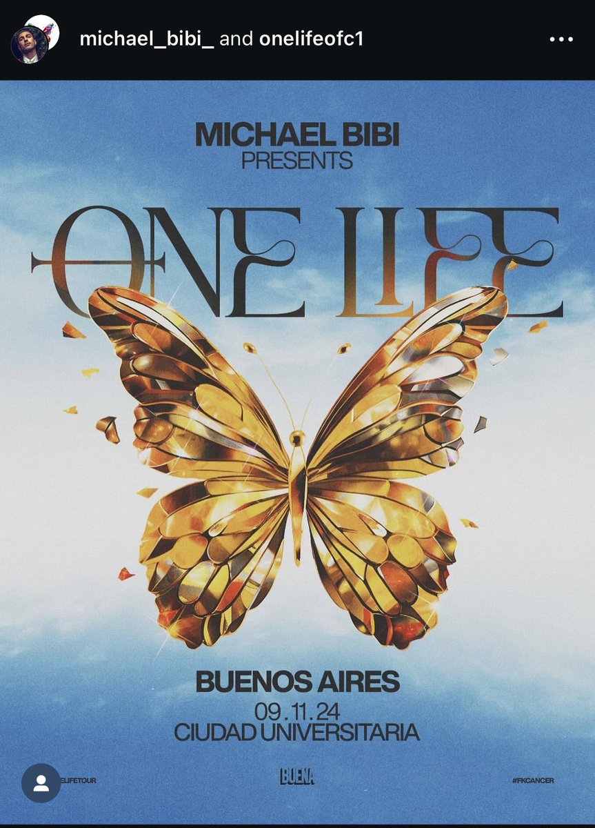 therealeugine's tweet photo. Vendo 2 entradas VIP para Michael Bibi https://t.co/j3aGnvQnJG