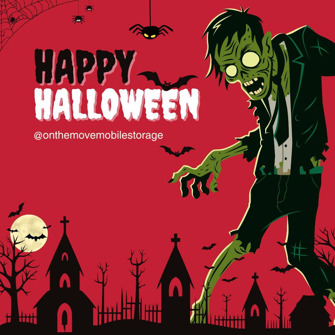 No tricks, just treats when it comes to your moving needs this Halloween! Happy Halloween from On The Move Mobile Storage! 🚚🎃 #OnTheMoveHalloween #TrickOrTreatYourMove #MovingWithSpooktacularCare #MobileStorageMagic