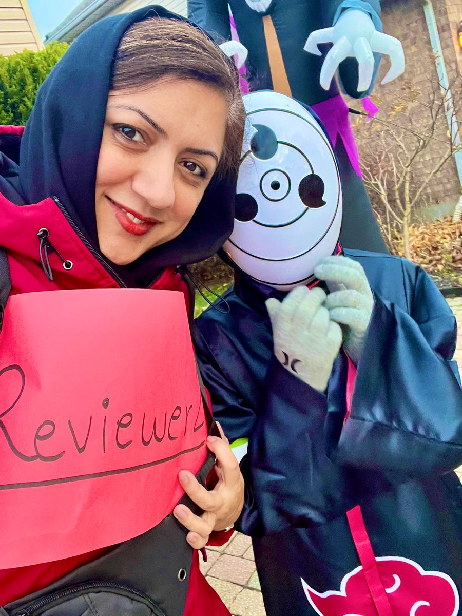 Which one is scarier? Obito or Reviewer 2? My son and I disagree. #halloween2024