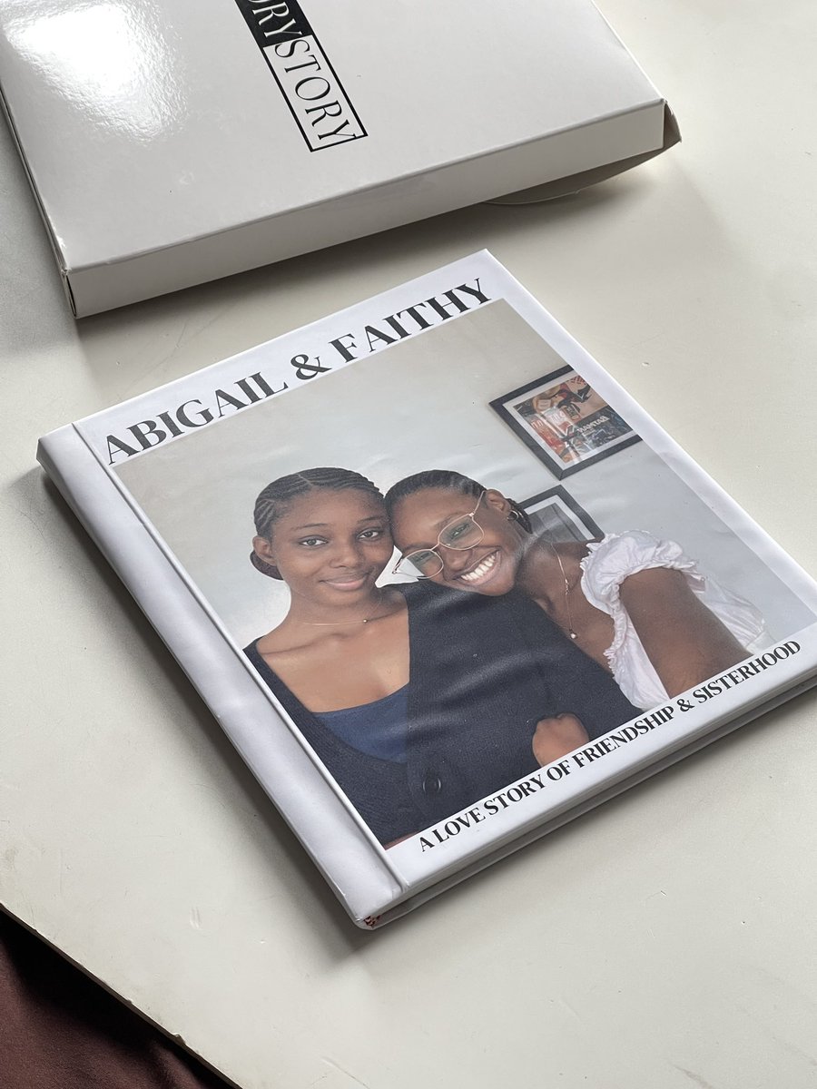Some Photobooks we have done 🎉

Our process is simple, you send the photos, we make them in lasting memories with aesthetically pleasing photobooks that can also function as coffeetable books.

Check out our IG (instagram.com/storystory_ng?… ) 

Kindly retweet 🙏🏾