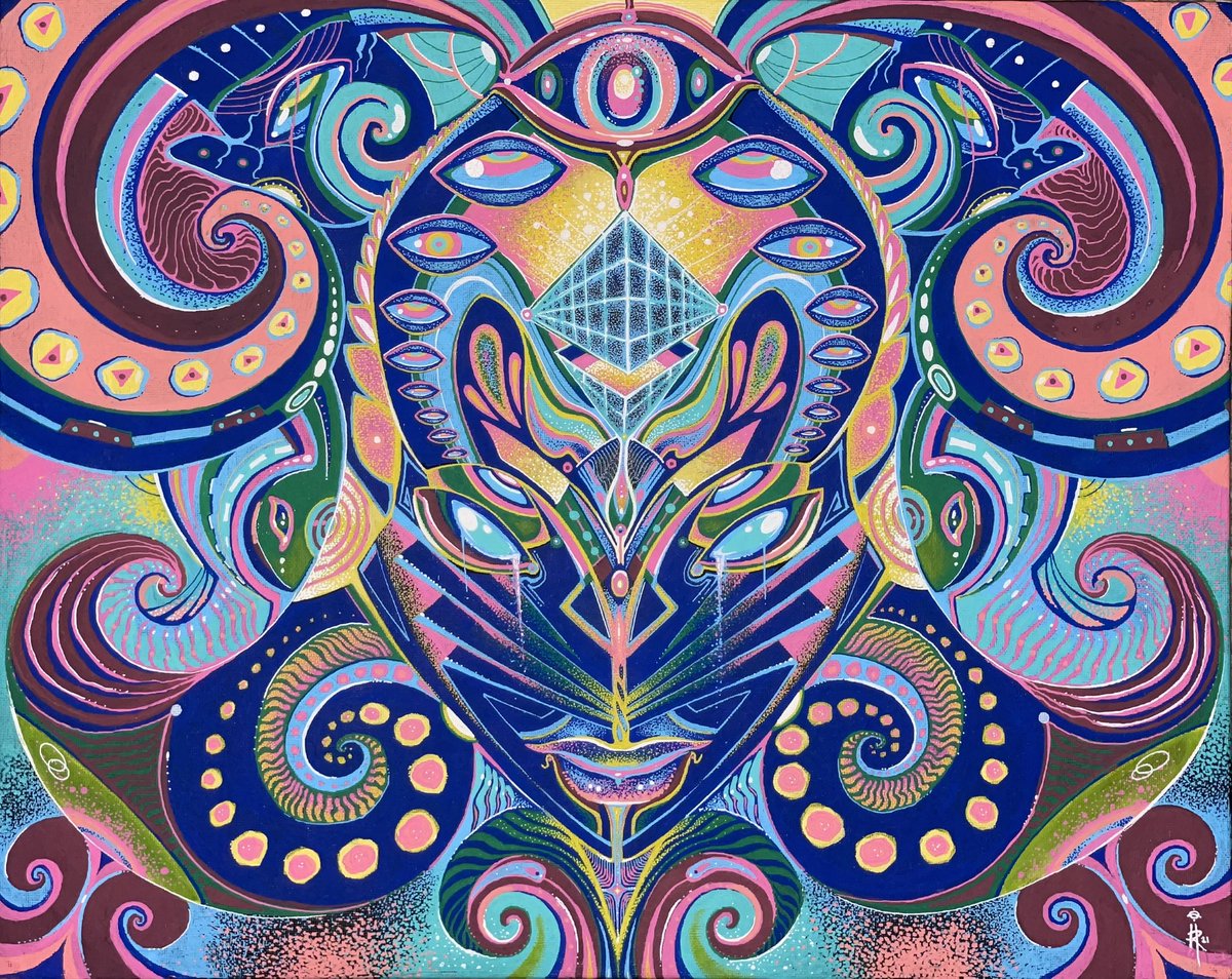 The next few posts are Original paintings (not digital)  That are currently listed for sale in my Shop

theartofchasingfractals.bigcartel.com