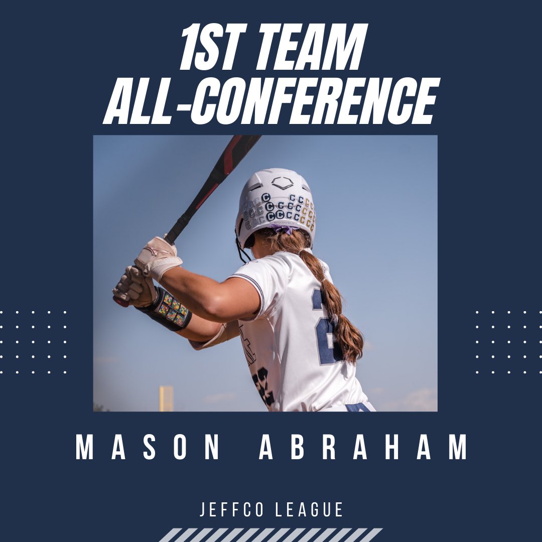 Columbine Softball (@chsrebels_sb) on Twitter photo CONGRATULATIONS to our Jeffco All-Conference award winners! #WeAreColumbine
🥎1st Team:
<a href="/Analovato2025/">Ariana Lovato</a>, <a href="/LivKeiter_2026/">Liv Keiter</a> & <a href="/maseabrahm2026/">Mason Abraham</a> CONGRATULATIONS to our Jeffco All-Conference award winners! #WeAreColumbine
🥎1st Team:
<a href="/Analovato2025/">Ariana Lovato</a>, <a href="/LivKeiter_2026/">Liv Keiter</a> & <a href="/maseabrahm2026/">Mason Abraham</a>