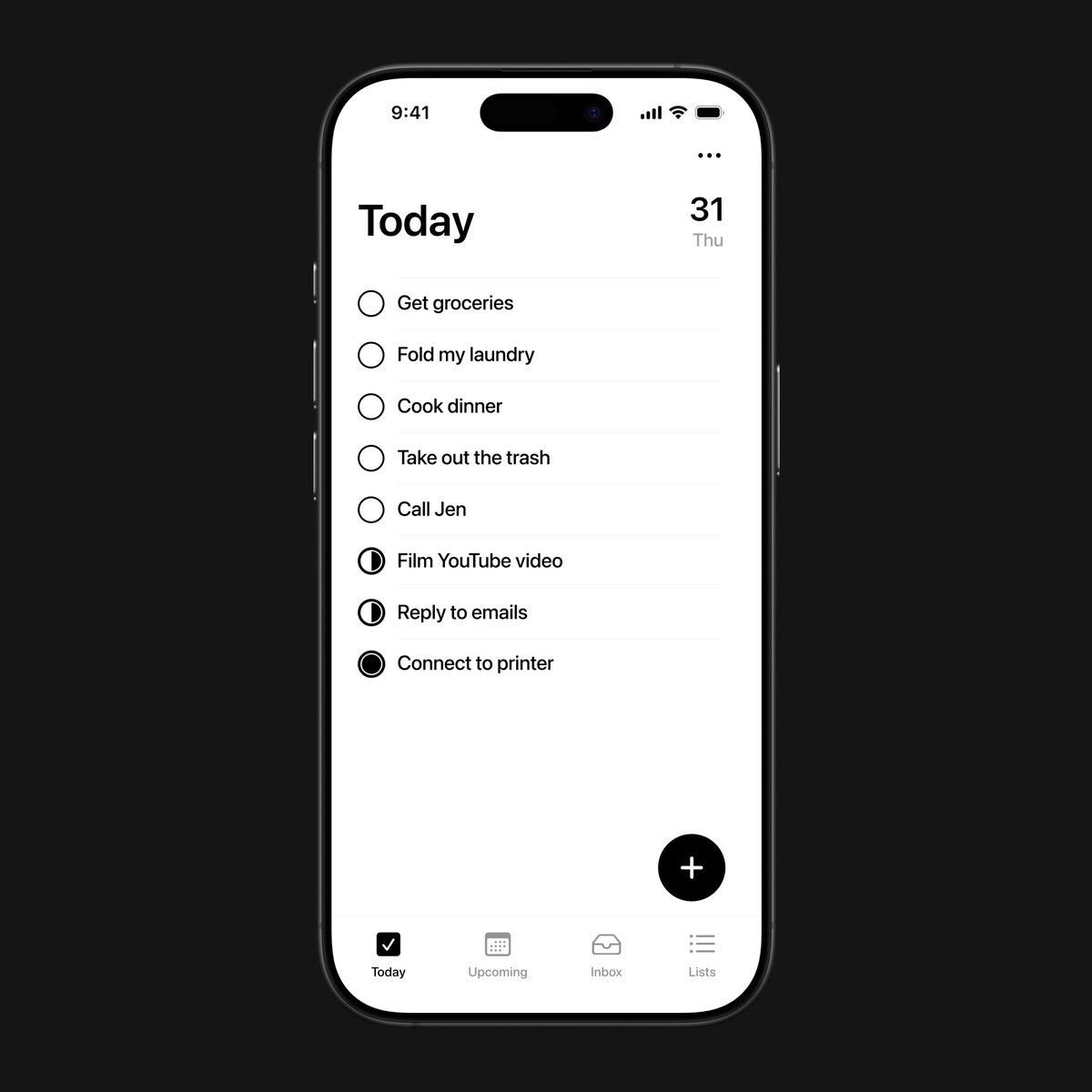 heyeaslo's tweet image. I&apos;ll be working on designing a minimalist to-do app.