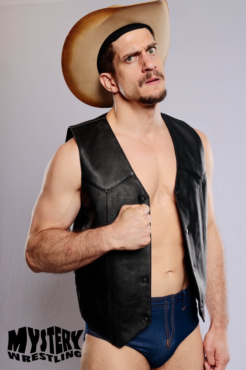MysteryWrestlin's tweet image. #MysteryWrestling “Cowboy” Mike!
📸 @xgravexdiggerx 

Catch the replay of #mysterywrestling11 anytime on demand on mysterywrestling.com!

#eviluno #prowrestling #cowboymike #psychomike #cowboy