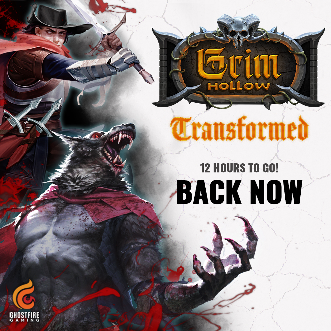 We're so thankful for all the support! With only a few hours left lets see what we can do in the final stretch! Help us reach the next Stretch Goal! Back Now!

kickstarter.com/projects/ghost…

#Kickstarter #DnD #TTRPG