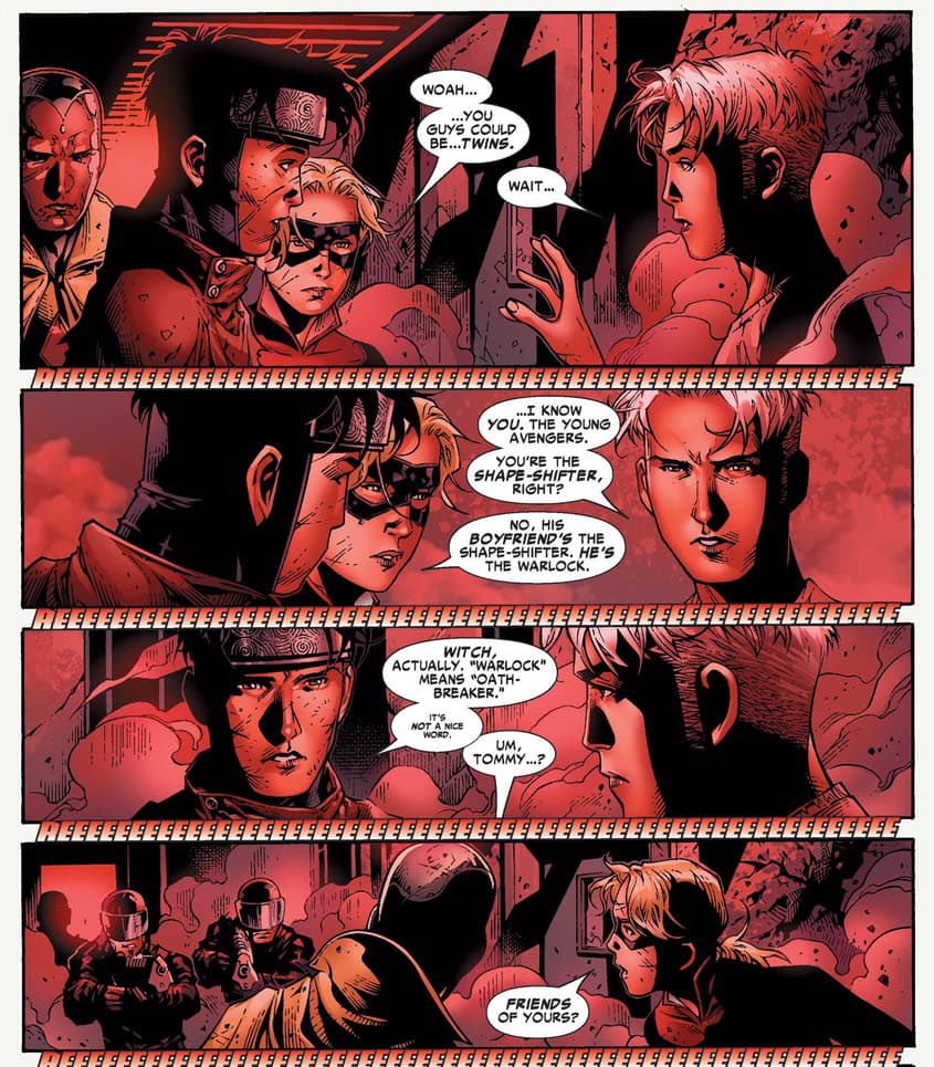 hellosam101's tweet image. #spoilers #AgathaAllAlong do you think vision quest will be about vision and billy on a quest to find tommy with the help of ghost agatha of course