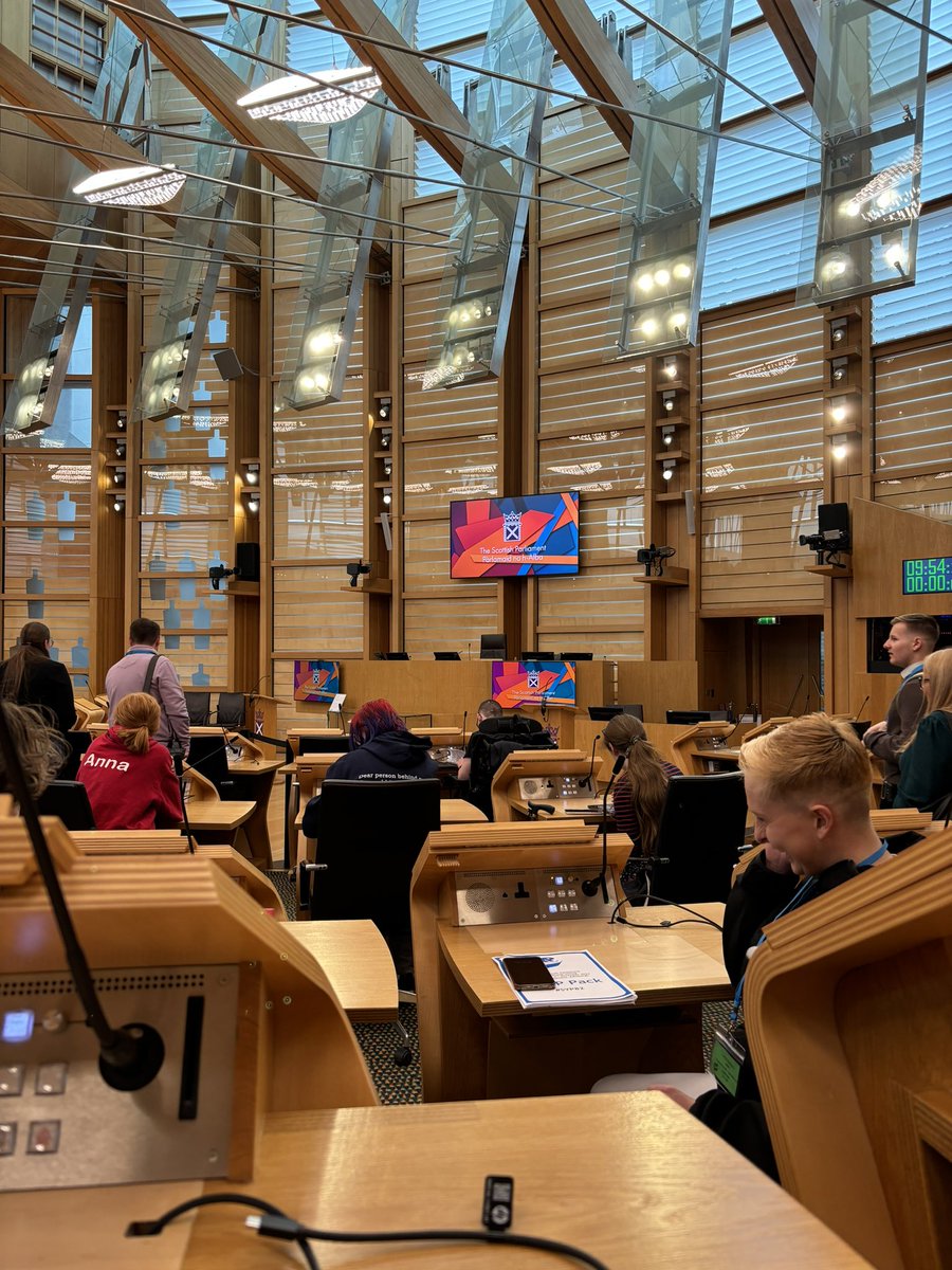 This morning’s motion debates are about to begin! #SYP82

(thank you to the parliamentary signal, this did not tweet earlier but the motions were brilliant!)