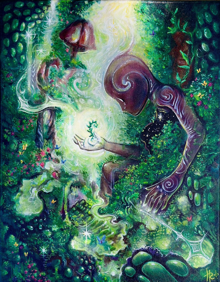 The next few posts are Original paintings (not digital)  That are currently listed for sale in my Shop

theartofchasingfractals.bigcartel.com