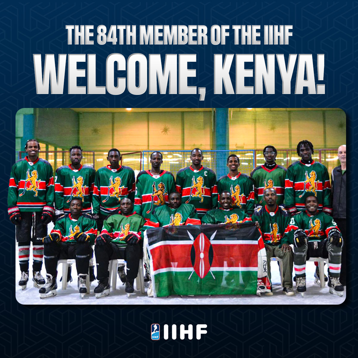IIHFHockey's tweet image. Kenya became the 84th #IIHF nation and joined the biggest international hockey community.🇰🇪🤗

Read more ➡️ iihf.com/en/news/63452/…