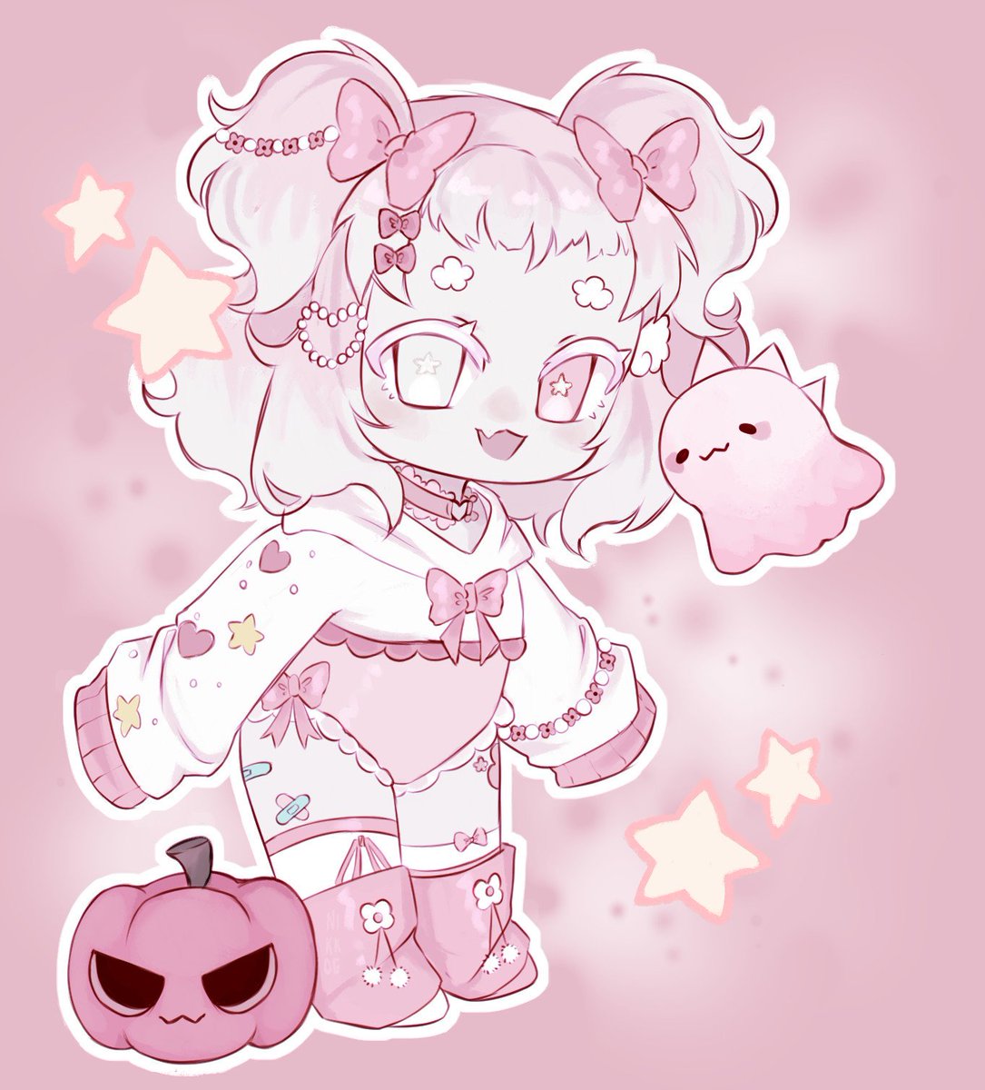 Esqueci de postar ontem aqui 😭

Chibizinhos de Halloween 🎃