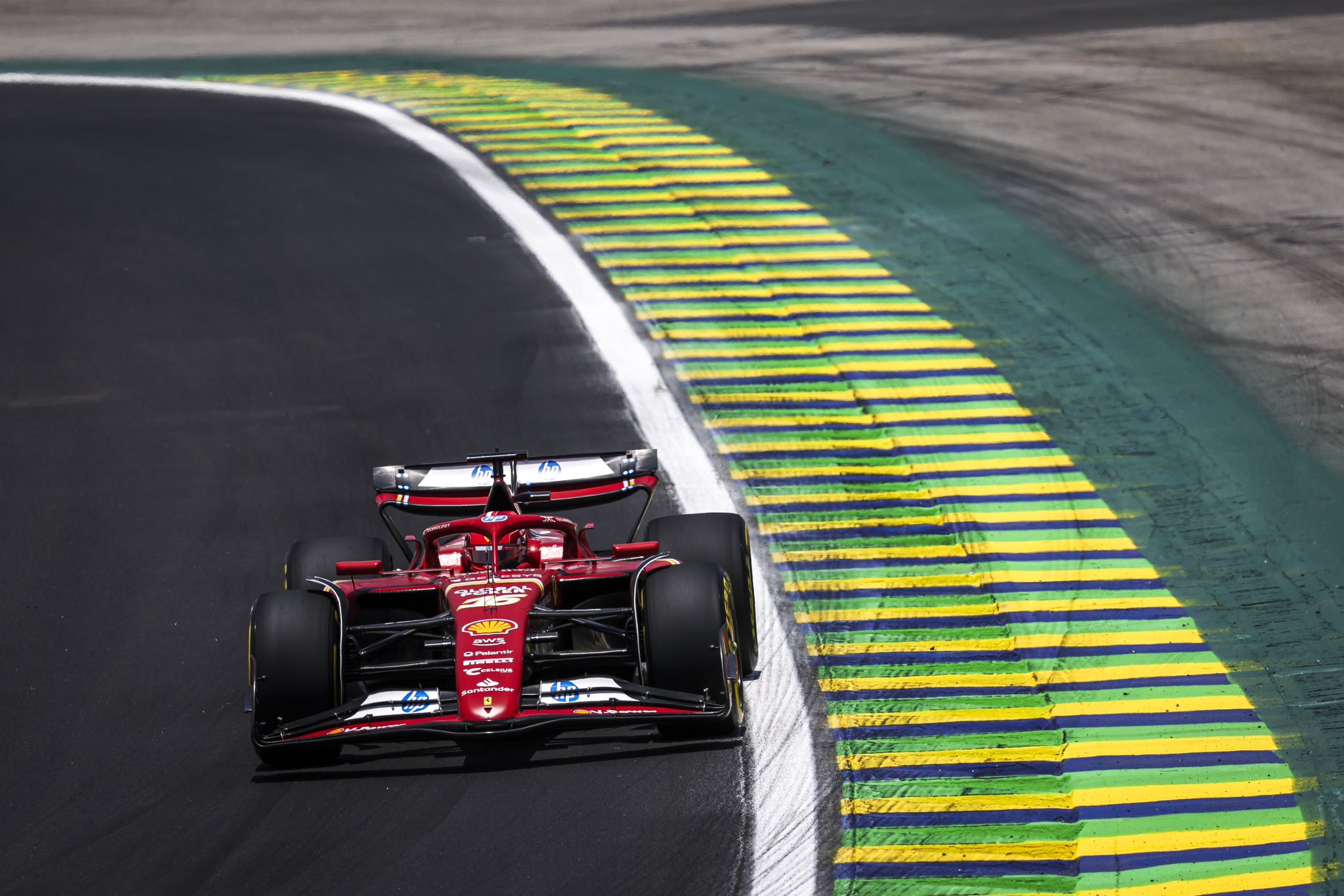 Top 10 sector times and ideal lap times from Sao Paulo FP1 2024 F1