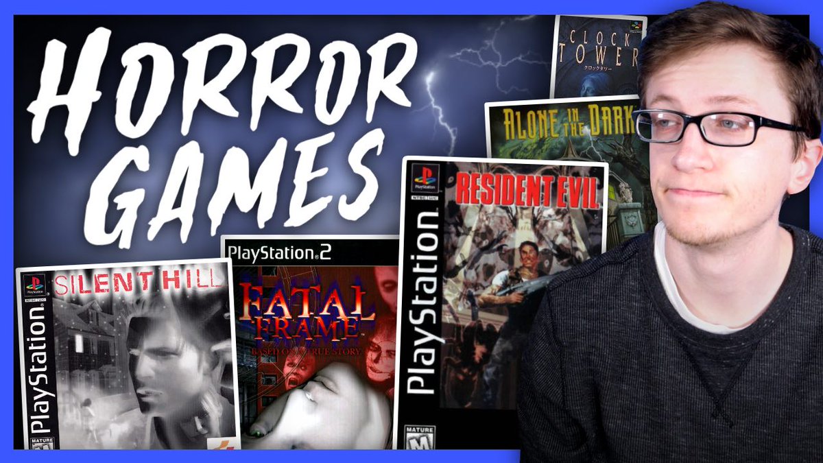 ScottTheWoz's tweet photo. For Halloween this year, I've decided to go as the scariest thing I could think of: Tweeting about the new Scott The Woz episode on horror games a day late. 
https://t.co/98fbXETCSO https://t.co/fjfz52JHji