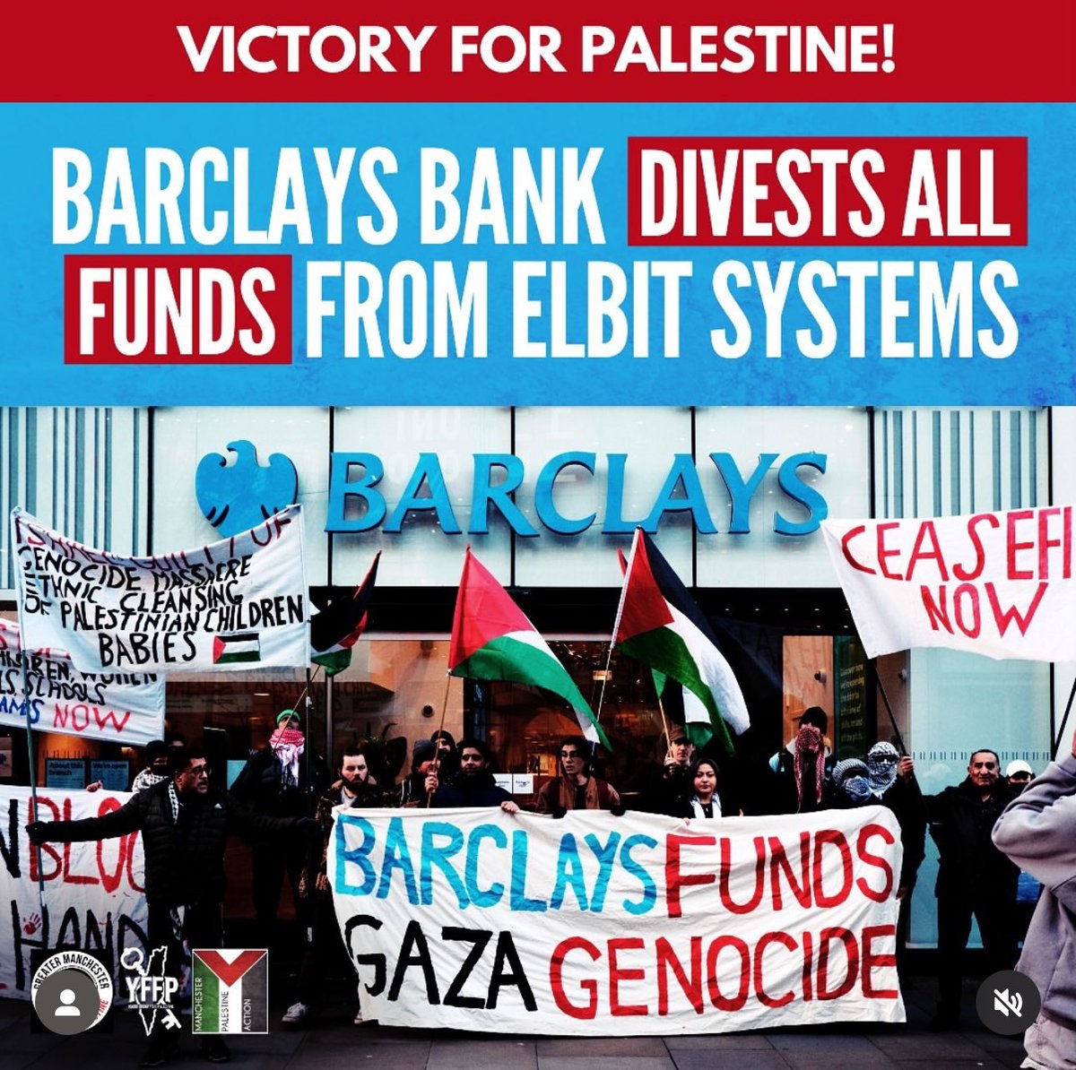 Mona Ahmed (@drmona86) on Twitter photo Barclays has divested £3.4million from Elbit Systems, Israel’s largest arms manufacturer.
It’s time for <a href="/RBKC/">Royal Borough of Kensington and Chelsea</a> to divest £18.4 million of its pension funds from manufacturers of weapons and tech used in committing war crimes and crimes against humanity.
change.org/p/rbkc-pension… Barclays has divested £3.4million from Elbit Systems, Israel’s largest arms manufacturer.
It’s time for <a href="/RBKC/">Royal Borough of Kensington and Chelsea</a> to divest £18.4 million of its pension funds from manufacturers of weapons and tech used in committing war crimes and crimes against humanity.
change.org/p/rbkc-pension…