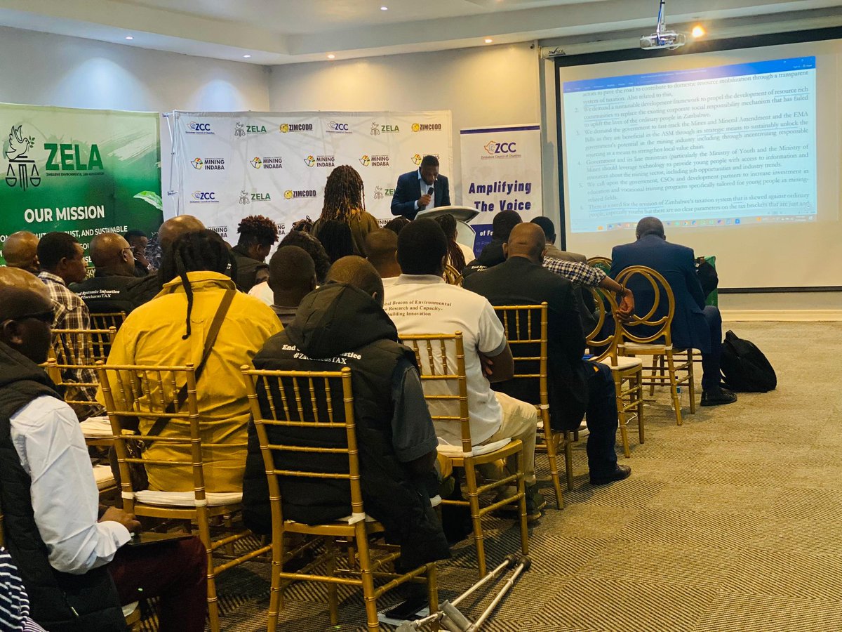 The Girls Table attended the last day of #ZAMI2024. Young people were sharing the submissions made during #ZAMI2024 National Youth Symposium Declaration. They recommended the use of technology to ensure youth access to information related to the extractive sector.
#HerVoice