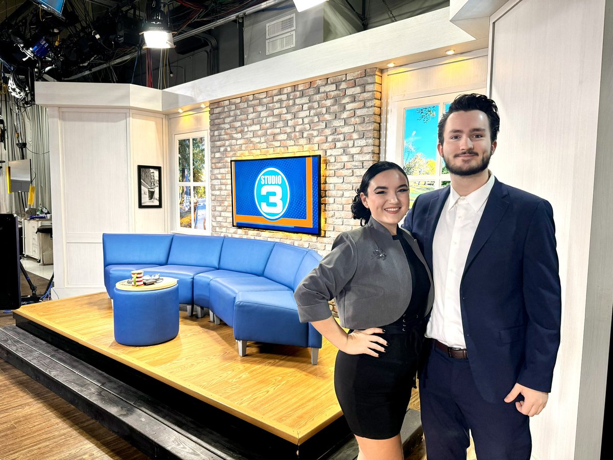 About to go live on <a href="/WSAZnews/">WSAZ NewsChannel 3</a> to talk about <a href="/studentnewslive/">Student News Live</a> happening Election Day at <a href="/marshallu/">Marshall University</a> #tellthestory